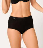 truser | sloggi basic+ maxi truser kvinner svart DR662221 - Image 2