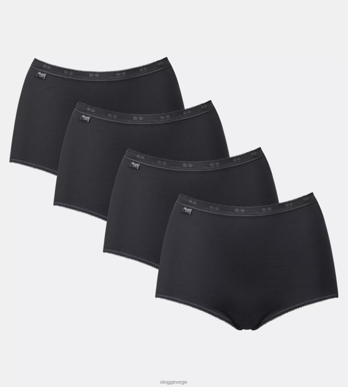 truser_sloggi_basic_maxi_truser_kvinner_svart_dr662221.png truser | sloggi basic+ maxi truser kvinner svart DR662221 - Image 1