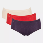 truser | sloggi basic+ midi truser kvinner flerfarget DR66213