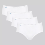 truser | sloggi basic+ midi truser kvinner hvit DR662236
