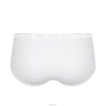 truser | sloggi basic+ midi truser kvinner hvit DR662236 - Image 3