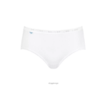 truser | sloggi basic+ midi truser kvinner hvit DR662553