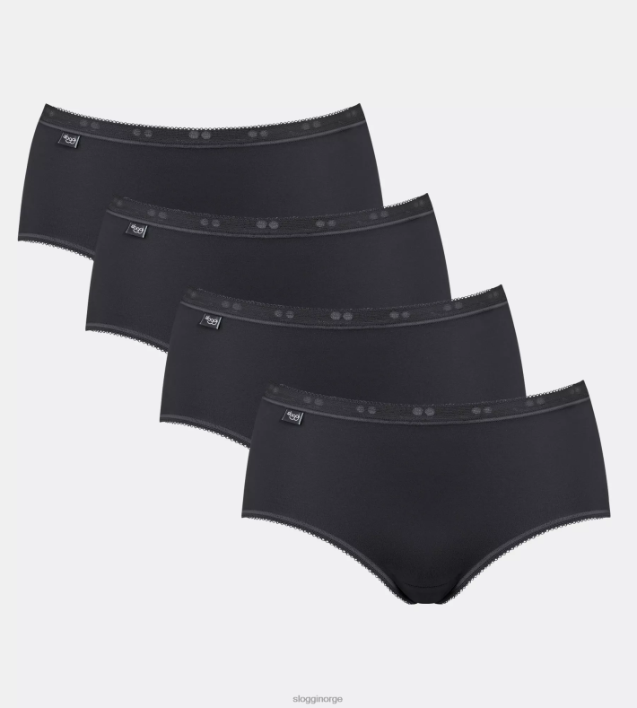 truser_sloggi_basic_midi_truser_kvinner_svart_dr662103.png truser | sloggi basic+ midi truser kvinner svart DR662103 - Image 1