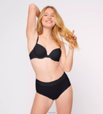 truser | sloggi dobbel komfort maxi truse kvinner svart DR662274 - Image 4