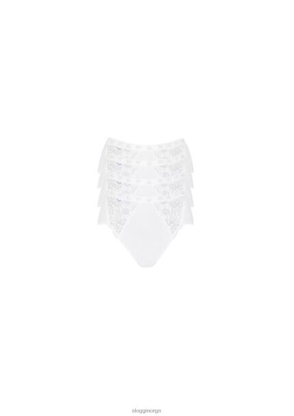 truser | sloggi elegante midi truser kvinner hvit DR662607