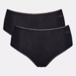 truser | sloggi gå highwaist truser kvinner svart DR662107