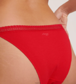 truser | sloggi gå ribbet brasilianske truser kvinner campari DR662344 - Image 7