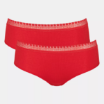 truser | sloggi gå ribbet hipster truser kvinner campari DR662322