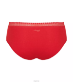 truser | sloggi gå ribbet hipster truser kvinner campari DR662322 - Image 3