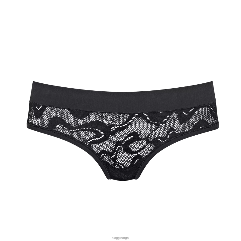 truser | sloggi go allround hipster truser med blonder kvinner svart DR662693 - Image 1