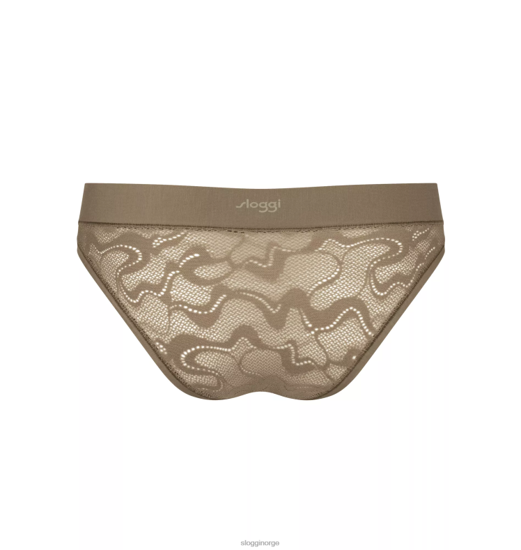 truser | sloggi go allround mini truse med blonder kvinner blygrå DR662575 - Image 2