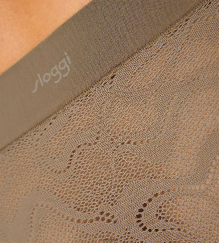 truser | sloggi go allround mini truse med blonder kvinner blygrå DR662575 - Image 7