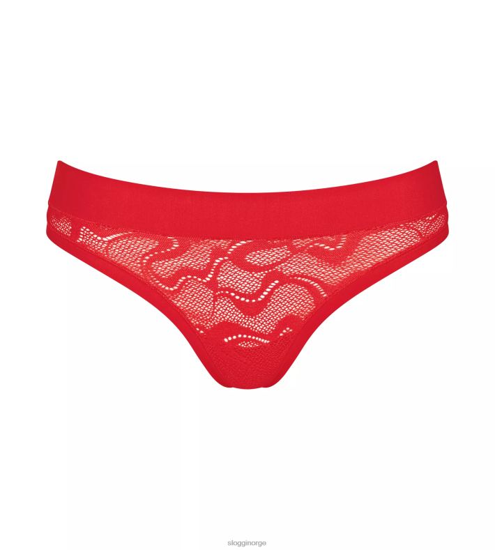 truser | sloggi go allround mini truse med blonder kvinner campari DR662428 - Image 1