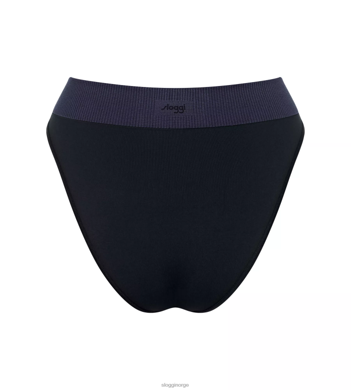 truser | sloggi noen gang infundert aloe highleg truser kvinner svart DR662402 - Image 2