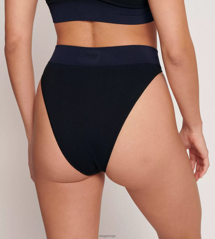 truser | sloggi noen gang infundert aloe highleg truser kvinner svart DR662402 - Image 4