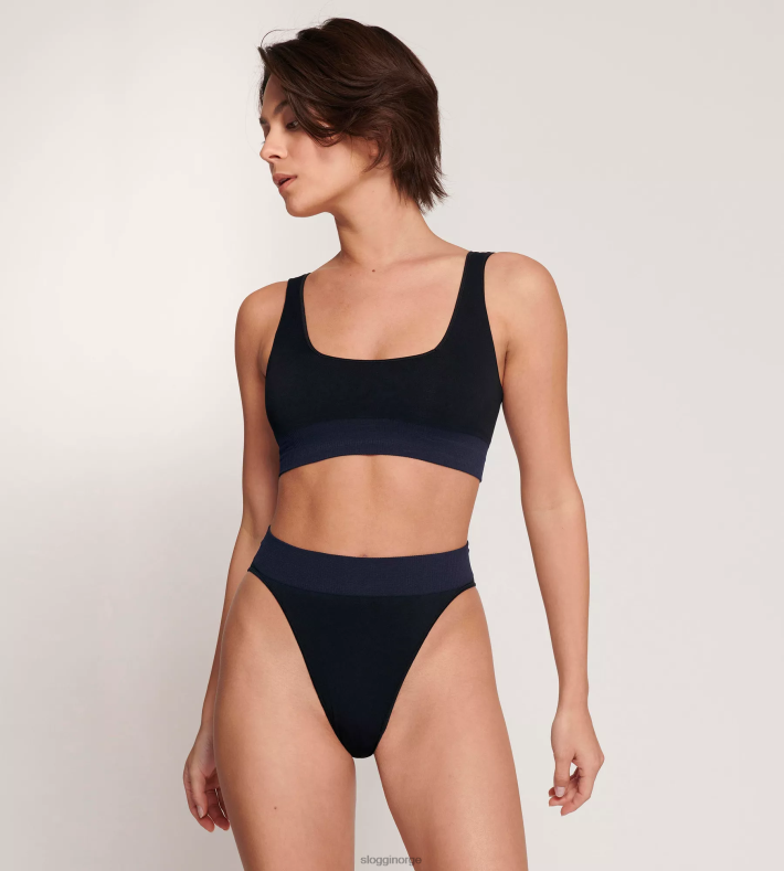 truser | sloggi noen gang infundert aloe highleg truser kvinner svart DR662402 - Image 5
