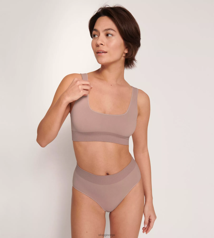 truser | sloggi noen gang infundert aloe highwaist truser kvinner tåkete lilla DR662454 - Image 5
