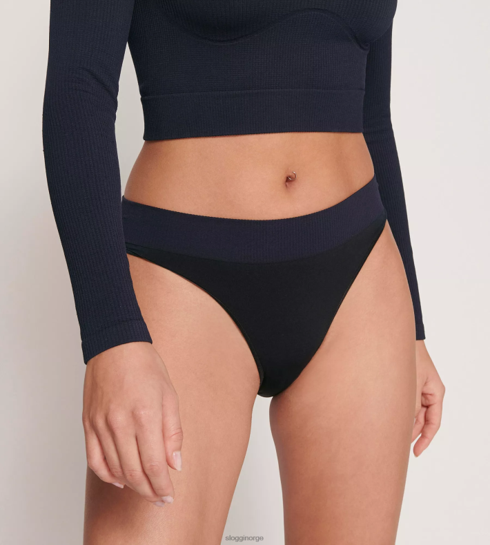 truser | sloggi noen gang infundert aloe mini truser kvinner svart DR662288 - Image 3