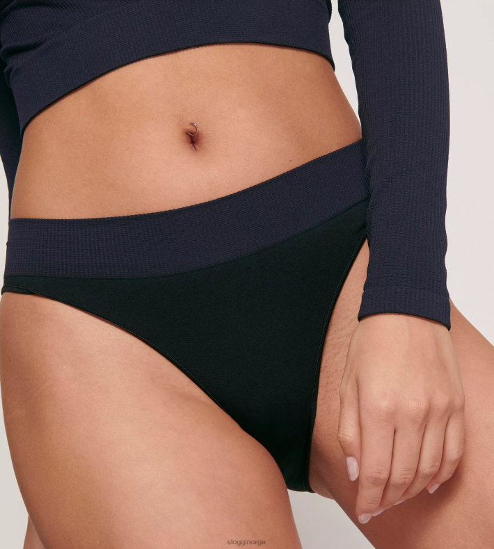 truser | sloggi noen gang infundert aloe mini truser kvinner svart DR662288 - Image 6