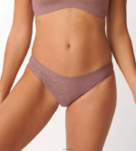 truser | sloggi null følelse brasilianske trusser med blonder kvinner kakao DR662143 - Image 3