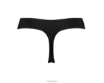 truser | sloggi null følelsesstreng kvinner svart DR662287 - Image 2