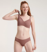 truser | sloggi null mikrofiber hipster truser kvinner kakao DR662700 - Image 5