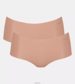 truser | sloggi null mikrofiber kort truse kvinner cameo brun DR662374