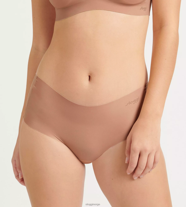truser | sloggi null mikrofiber kort truse kvinner cameo brun DR662374 - Image 4