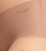 truser | sloggi null mikrofiber kort truse kvinner cameo brun DR662374 - Image 7