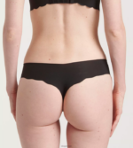 truser | sloggi null mikrofiberstreng kvinner svart DR662657 - Image 4