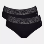 truser | sloggi periodebukser periode hipster truser kvinner svart DR662581