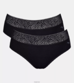 truser | sloggi periodebukser periode hipster truser kvinner svart DR662581