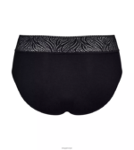 truser | sloggi periodebukser periode hipster truser kvinner svart DR662634 - Image 2