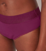 truser | sloggi periodebukser periode hipster truser kvinner vin DR662549 - Image 5