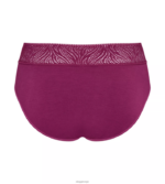 truser | sloggi periodebukser periode hipster truser kvinner vin DR662679 - Image 3