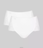 truser | sloggi pure sense luxe maxi truser kvinner hvit DR662363