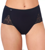 truser | sloggi pure sense luxe maxi truser kvinner svart DR662375 - Image 2