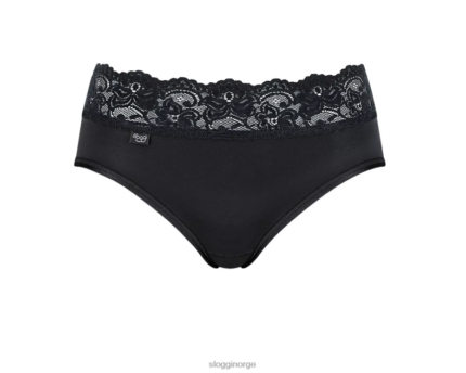 truser | sloggi romantikk midi truser kvinner svart DR662319