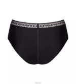 truser | sloggi s subtile høybein truser kvinner svart DR662203 - Image 2
