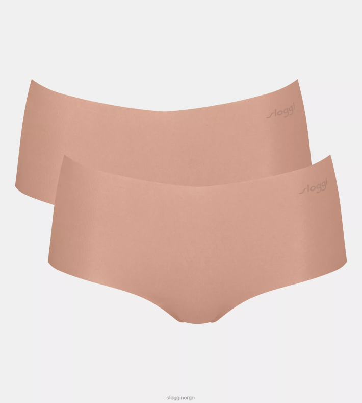 truser | sloggi zero modal 2.0 kort truse kvinner cameo brun DR662656 - Image 1