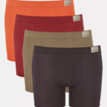 undertøy sloggi gå naturlige shorts menn brun - mørk kombinasjon DR662899