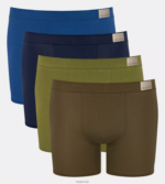 undertøy sloggi gå naturlige shorts menn flerfarget DR662918