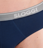 undertøy sloggi go abc midi truser menn blå svart DR662803 - Image 4