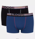 undertøy sloggi go abc naturlig hipster-truse menn blå - mørk kombinasjon DR662903 - Image 3