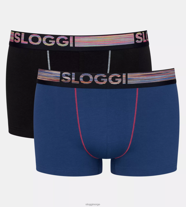 undertøy sloggi go abc naturlig hipster-truse menn blå - mørk kombinasjon DR662903 - Image 3