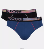undertøy sloggi go abc naturlig midi-truse menn blå - mørk kombinasjon DR662826 - Image 4