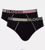 undertøy sloggi go abc naturlig midi-truse menn svart DR662798 - Image 3