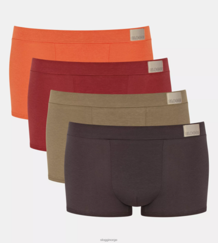 undertøy sloggi go natural hipster-truser menn brun - mørk kombinasjon DR662886