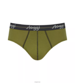 undertøy sloggi start midi truser menn taupe - mørk kombinasjon DR662769 - Image 2