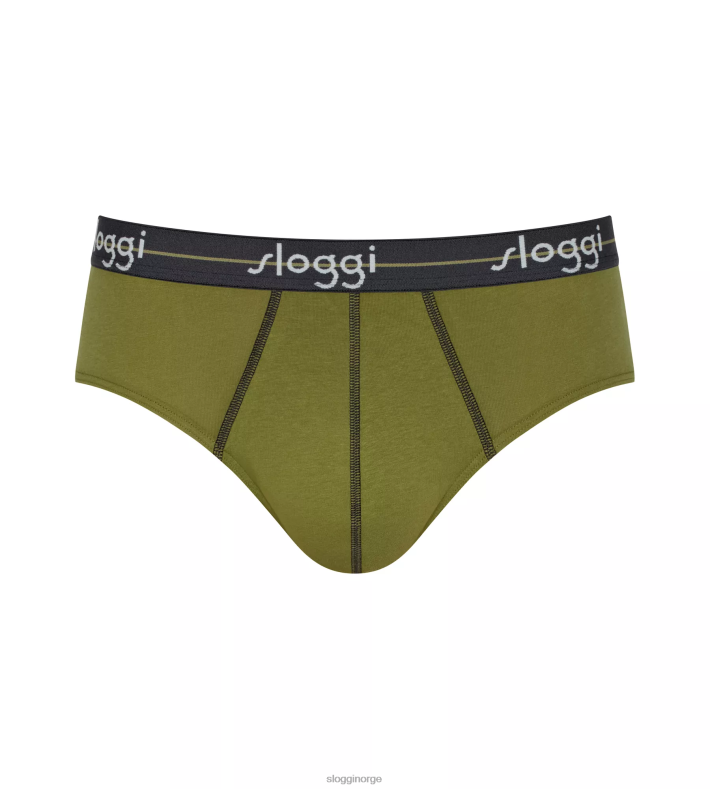 undertøy sloggi start midi truser menn taupe - mørk kombinasjon DR662769 - Image 2